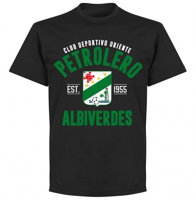 Oriente Petrolero Established T-Shirt - Black - Terrace Gear