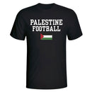 Palestine Football T-Shirt - Black