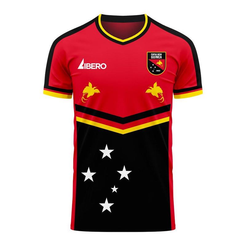 Papua New Guinea 2020-2021 Home Concept Football Kit (Libero) - Kids