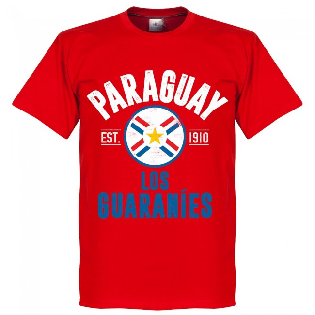 Paraguay Established T-Shirt - Red