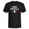Peru Football T-Shirt - Black