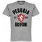 Perugia Established T-shirt - Grey Marl