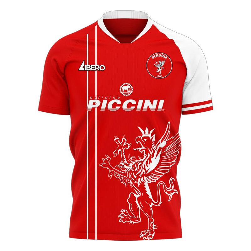 Perugia 2020-2021 Home Concept Football Kit (Libero) - Adult Long Sleeve