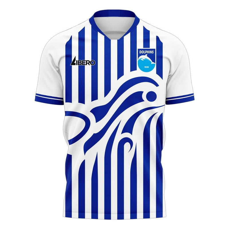 Pescara 2020-2021 Home Concept Football Kit (Libero) - Kids (Long Sleeve)