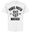 Ponte Preta Established T-Shirt - White - Terrace Gear