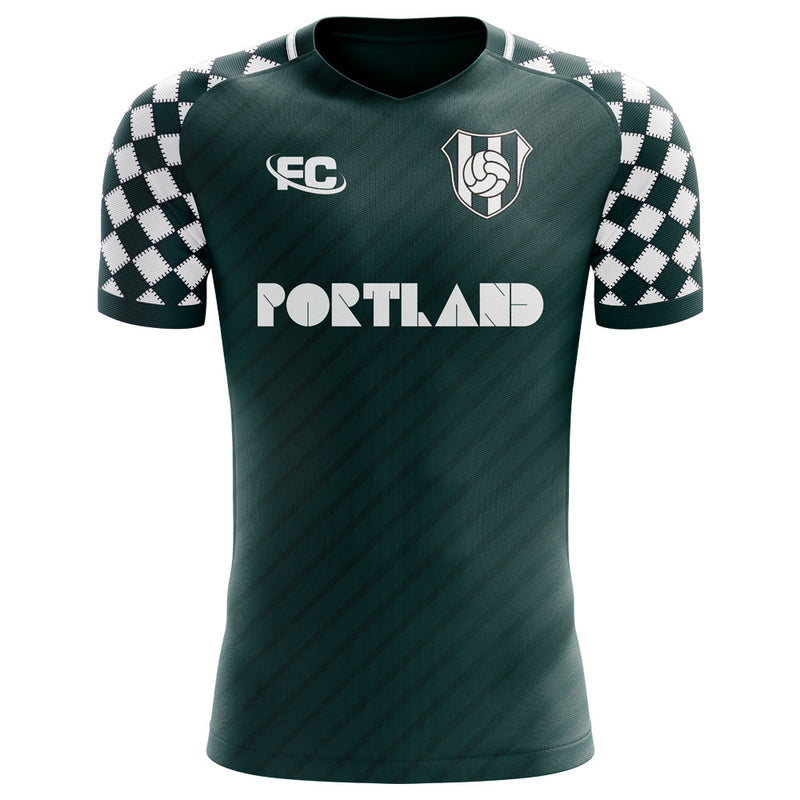 Portland Timbers 2020-2021 Home Concept Football Kit - Terrace Gear