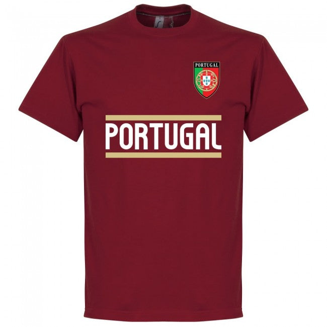 Portugal Team T-Shirt - Maroon