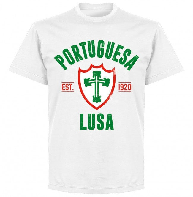 Portuguesa Established T-Shirt - White - Terrace Gear