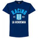 Racing Club Established T-Shirt - Ultramarine - Terrace Gear