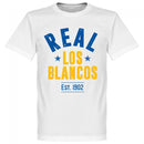 Real Established T-Shirt - White - Terrace Gear