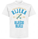 Rijeka Established T-shirt - White - Terrace Gear