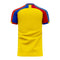 Romania 2020-2021 Home Concept Football Kit (Libero) - Adult Long Sleeve