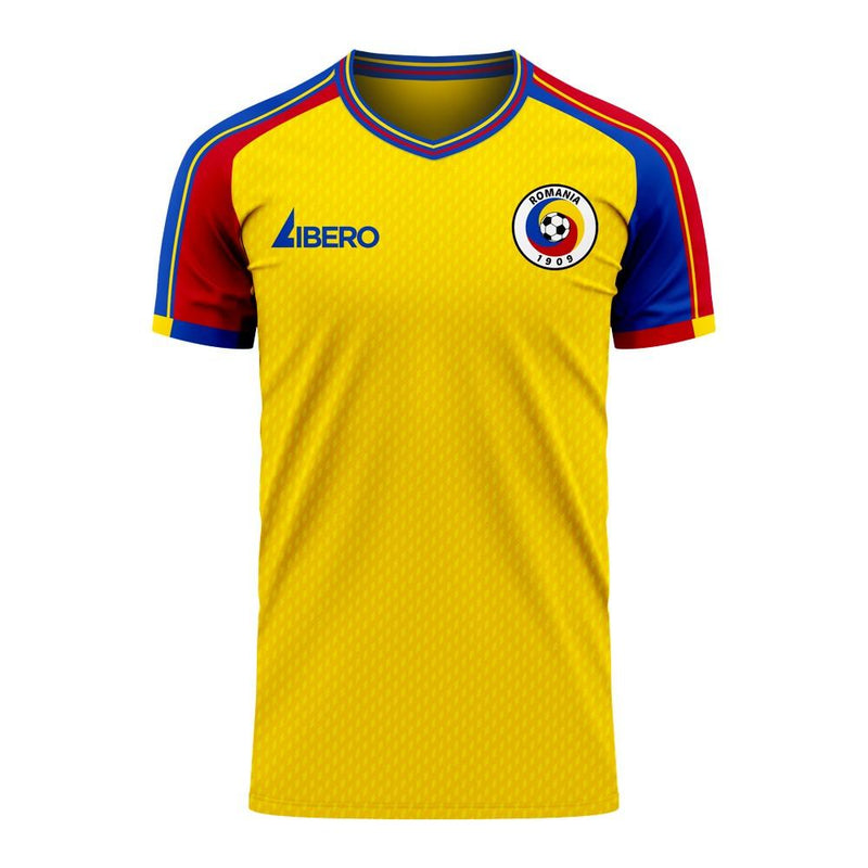 Romania 2020-2021 Home Concept Football Kit (Libero) - Baby