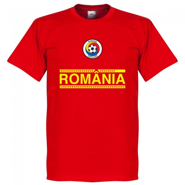 Romania Team T-Shirt - Red
