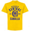 Rosario Central Established T-Shirt - Yellow - Terrace Gear