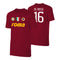Roma 'Vintage 81/82' t-shirt DE ROSSI - Crimson