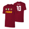Roma 'Vintage 81/82' t-shirt TOTTI - Crimson
