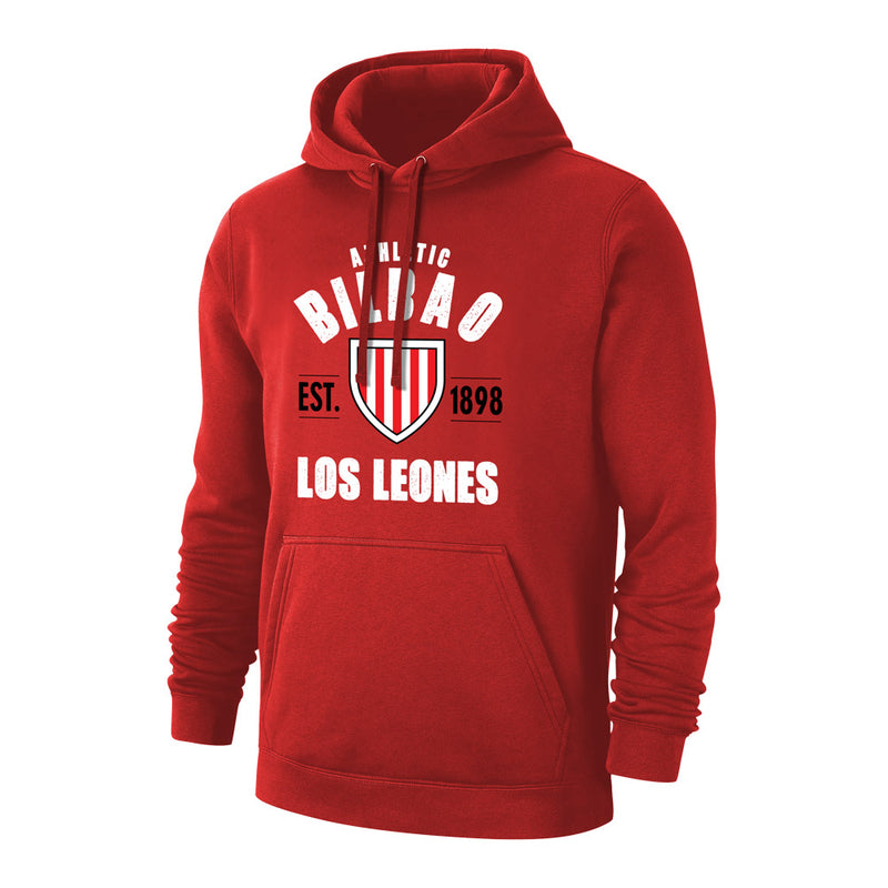 Athletic Bilbao 'Est.1898' footer with hood - Red