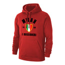 Milan 'Est.1899' footer with hood - Red