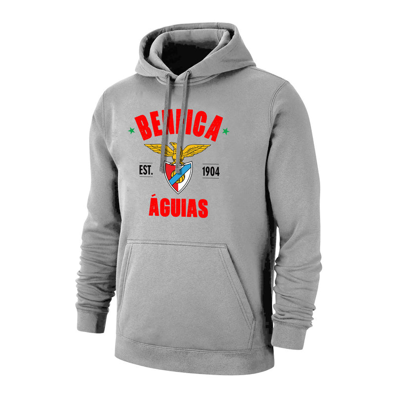 Benfica 'Est.1904' footer with hood - Grey