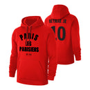 Paris Saint Germain 'Est.1970' footer with hood NEYMAR -Red