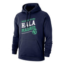 Real Madrid 'Hala Madrid' footer with hood - Dark blue