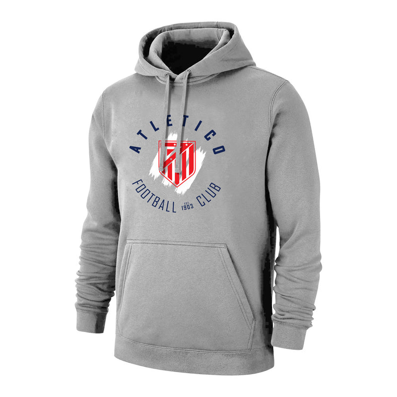 Atletico Madrid 'Circle' footer with hood - Grey