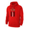 Milan 'ACM' footer with hood - Red