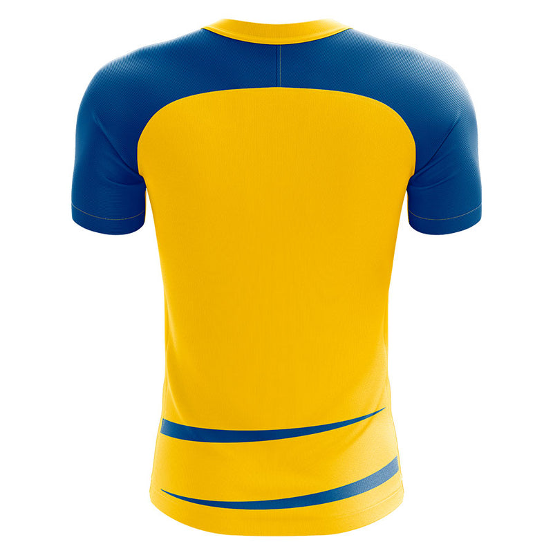 Sweden 2020-2021 Home Concept Football Kit (Airo) - Terrace Gear