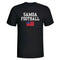 Samoa Football T-Shirt - Black