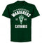 Santiago Wanderers Established T-Shirt - Bottle Green - Terrace Gear