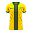São Tomé and Príncipe 2020-2021 Home Concept Football Kit (Libero) - Kids