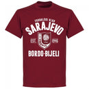 Sarajevo Established T-shirt - Chilli - Terrace Gear