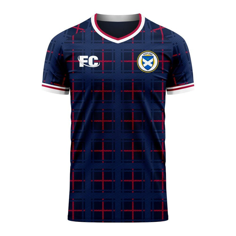 Scotland 2020-2021 Home Concept Shirt (Fans Culture) - Little Boys