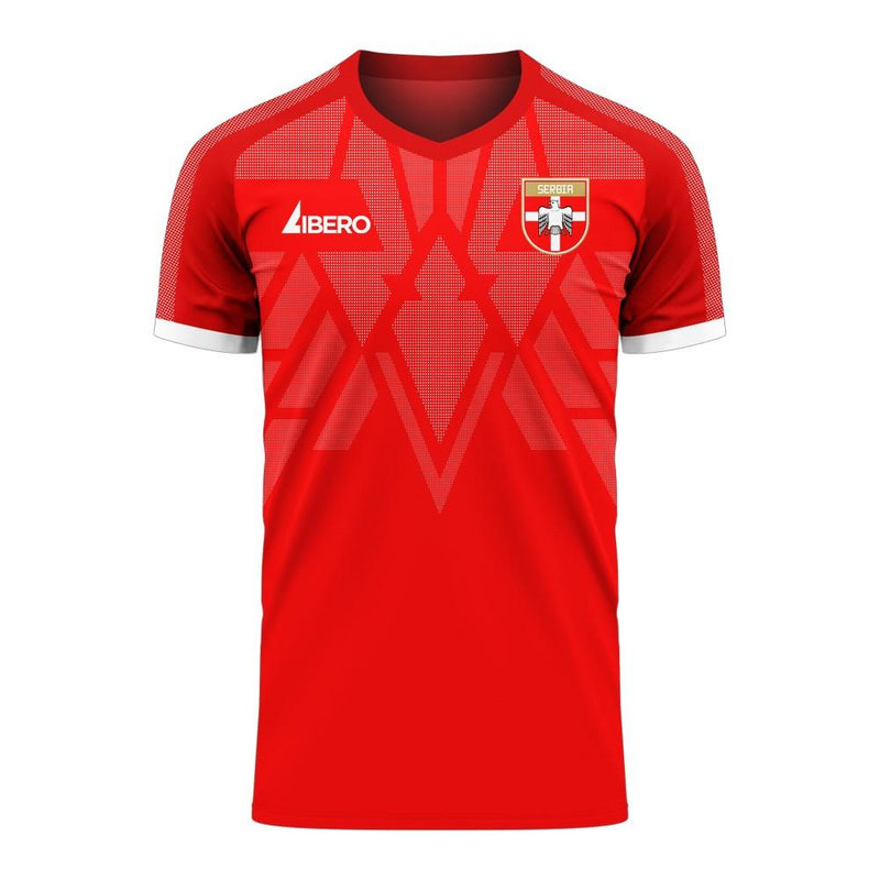 Serbia 2020-2021 Home Concept Football Kit (Libero) (JOVIC 19)