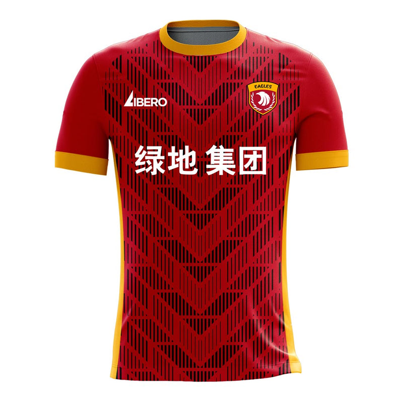 Shanghai SIPG 2020-2021 Home Concept Football Kit (Libero) - Terrace Gear