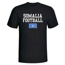 Somalia Football T-Shirt - Black