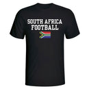 South Africa Football T-Shirt - Black