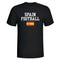 Spain Football T-Shirt - Black