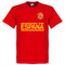 Spain Team T-Shirt Red