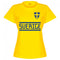 Sweden Team Womens T-Shirt - Yellow