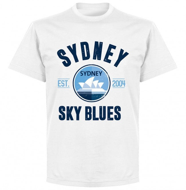 Sydney Established T-Shirt - White - Terrace Gear