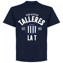 Talleres Established T-Shirt - Navy - Terrace Gear