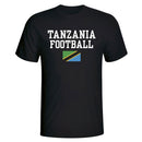 Tanzania Football T-Shirt - Black