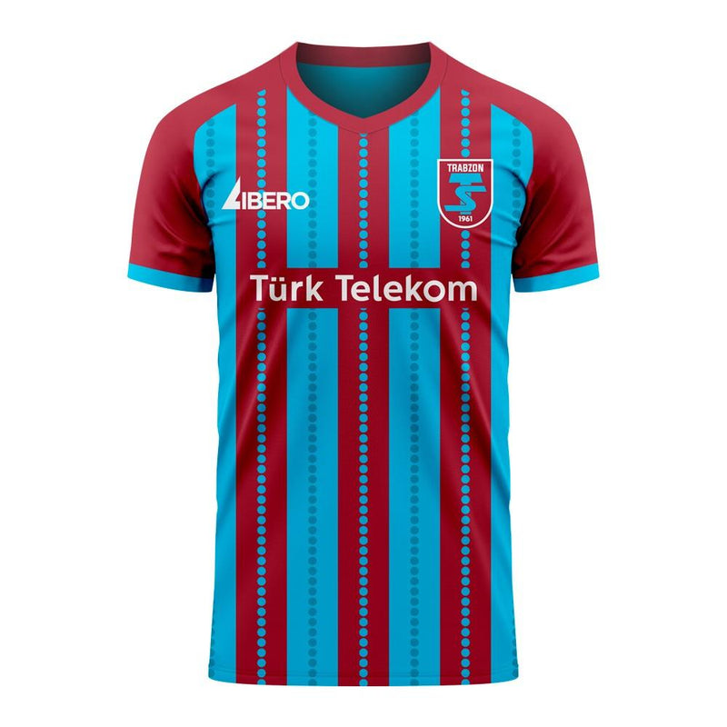 Trabzonspor 2020-2021 Home Concept Football Kit (Libero) - Little Boys