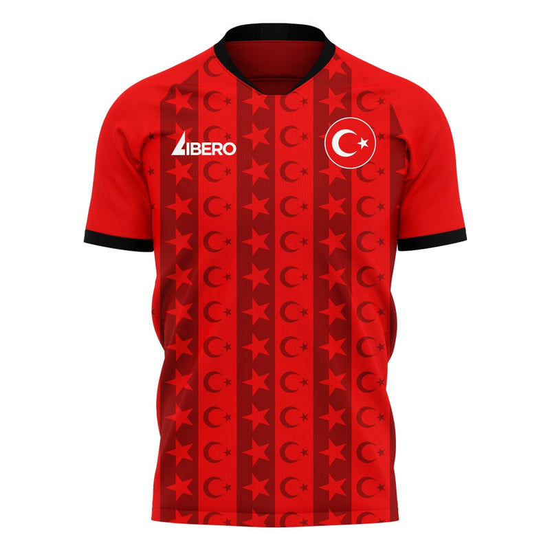 Turkey 2020-2021 Home Concept Football Kit (Libero) - Terrace Gear
