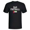 UAE Football T-Shirt - Black