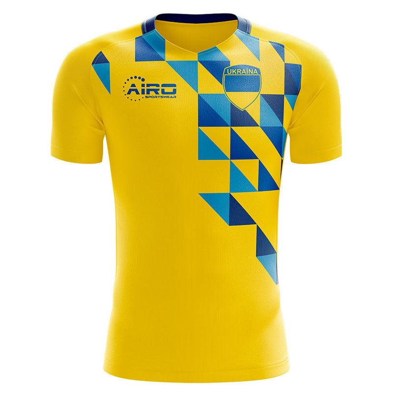 Ukraine 2020-2021 Home Concept Football Kit (Airo) - Terrace Gear