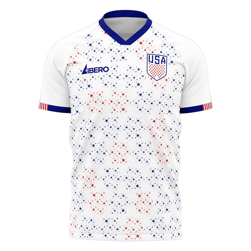 United States 2023-2024 Home Concept Football Kit (Libero) (Your Name)