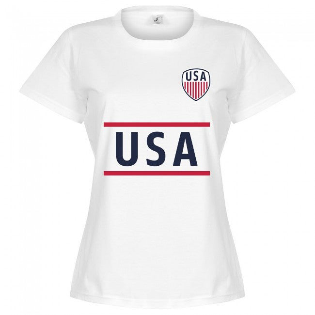 USA Team Womens T-Shirt - White